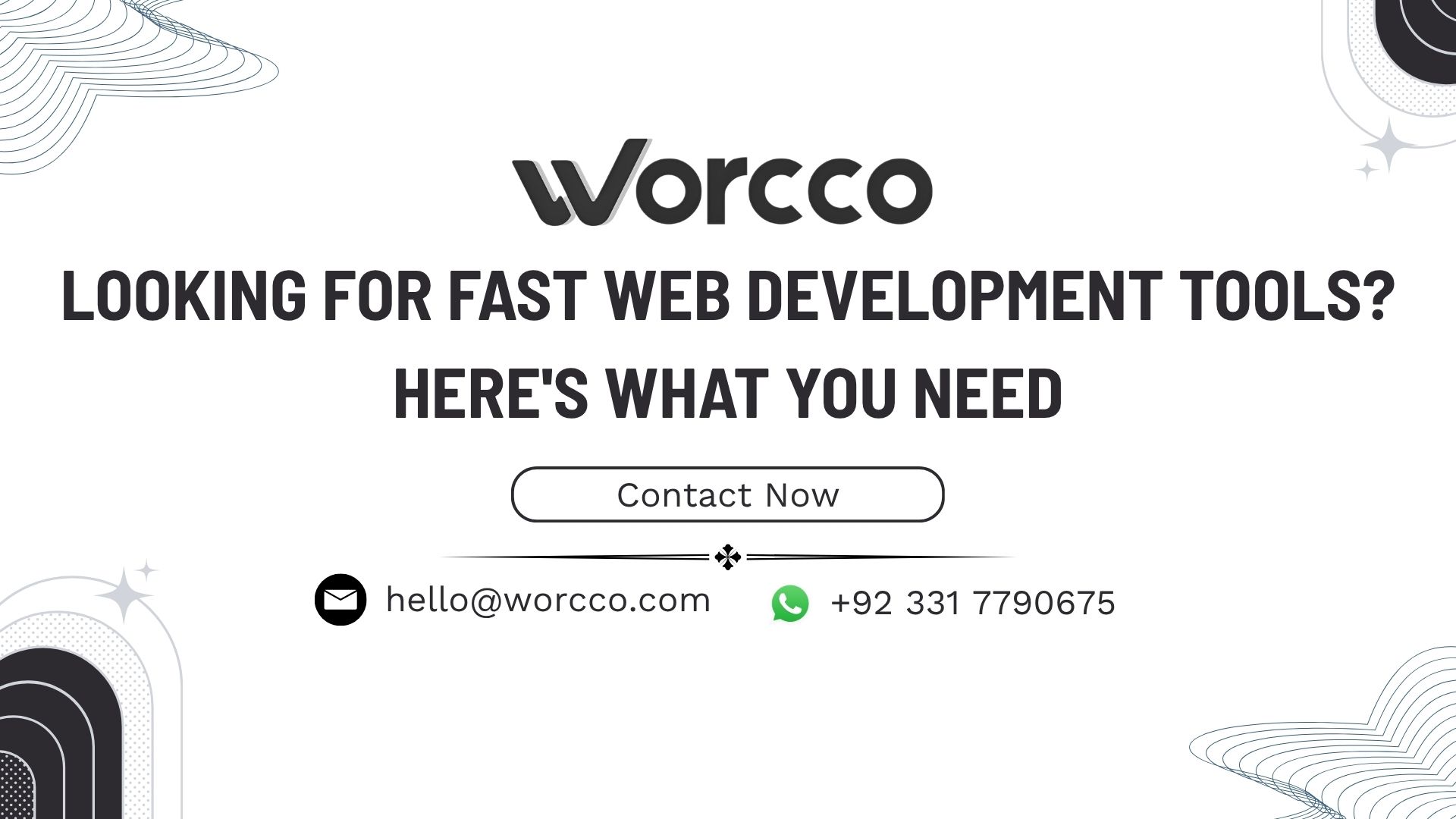 Looking for Fast Web Development Tools? Here